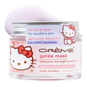 Creme Shop Gelee Mask ~ Intensive Overnight Moisturizer ~ Niacinamide/Strawberry
